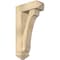 Ekena Millwork Legacy Arts and Crafts Rough Sawn Bracket w/ Offset Brace, Douglas Fir, 6"W x 16"D x 28"H BKT0604X16X28LEC03RDF - alternate 1